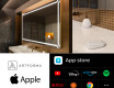 Огледало за баня LED SMART L129 Apple #2